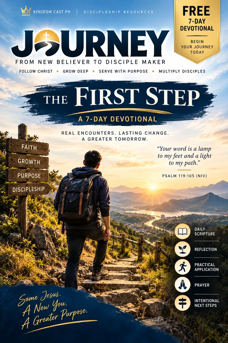 The First Step — KingdomFlow artwork
