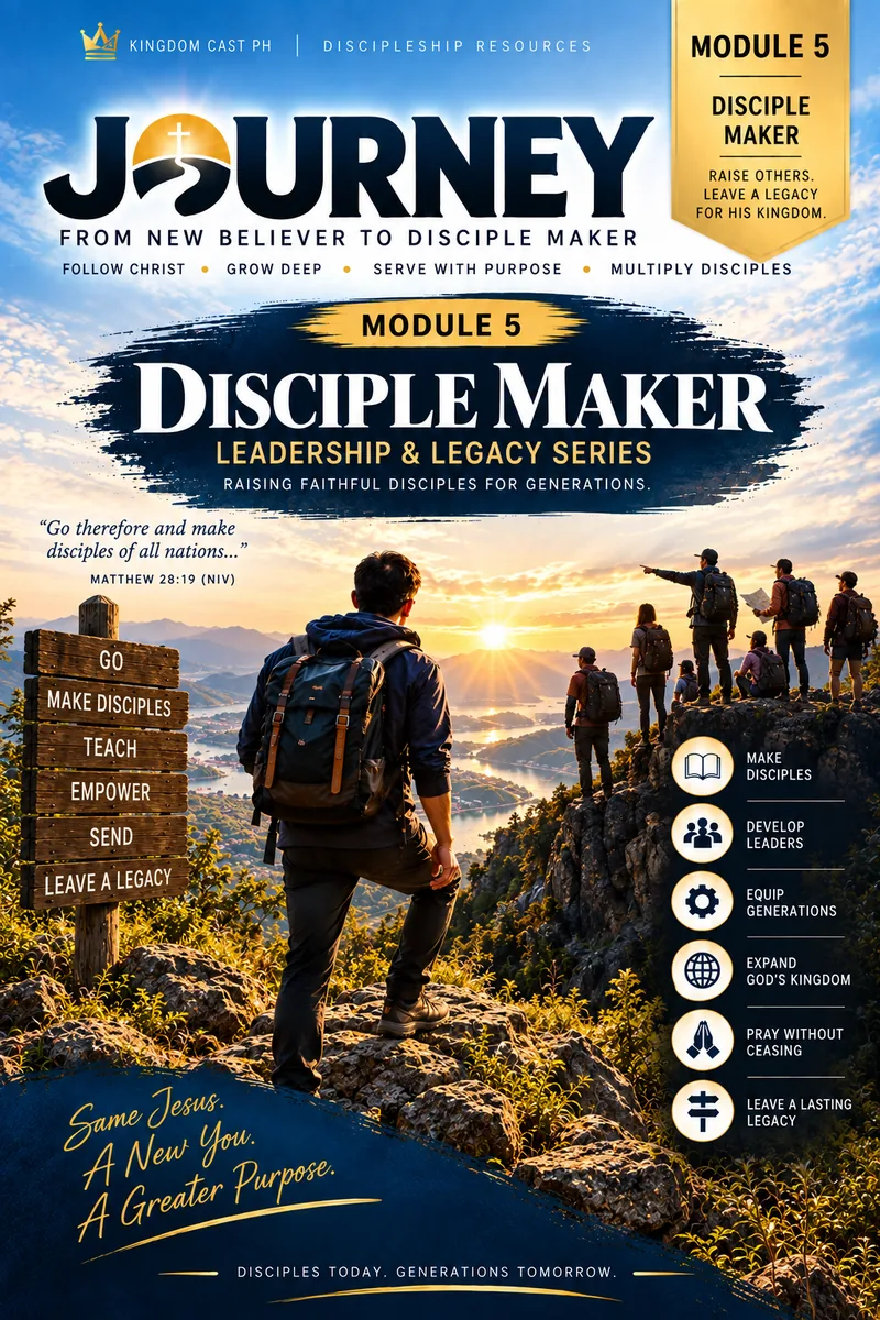Module 5 · Disciple Maker — KingdomFlow artwork